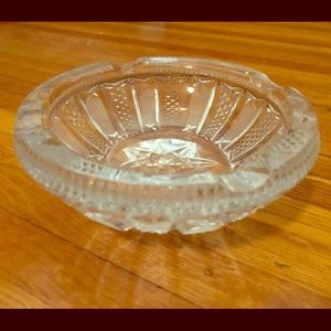 Crystal ashtray
